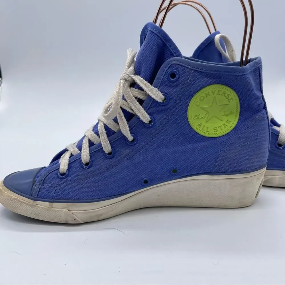 Converse All Star Wedge Sneakers. Size 7. 1.5
